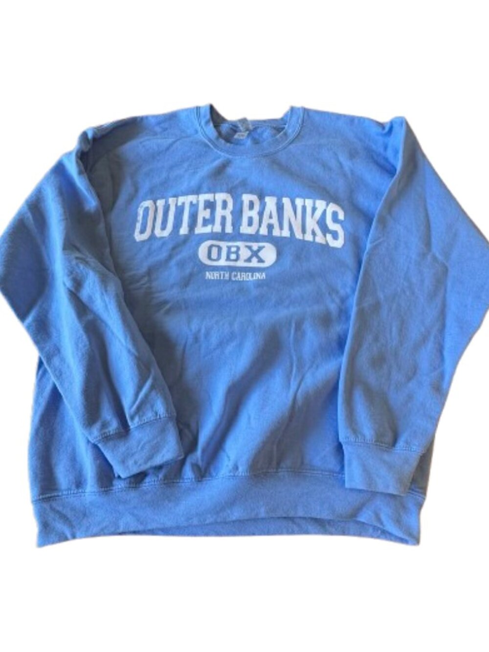 (A17) Gildan Sweatshirt Size Large "Outer Banks" Unisex